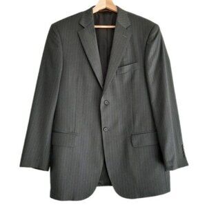 PRONTO UOMO Italy 100% Wool Blazer Jacket Super 130'S Men's Sz 40 R